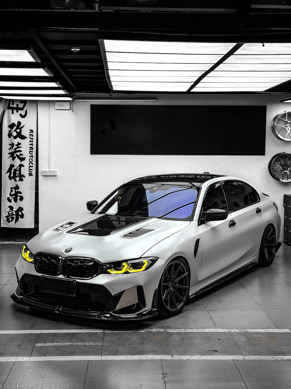 AERO CARBON - BMW 3 SERIES G20 LCI LED HEADLIGHTS G8X M3 M4 STYLE - Aero Carbon UK