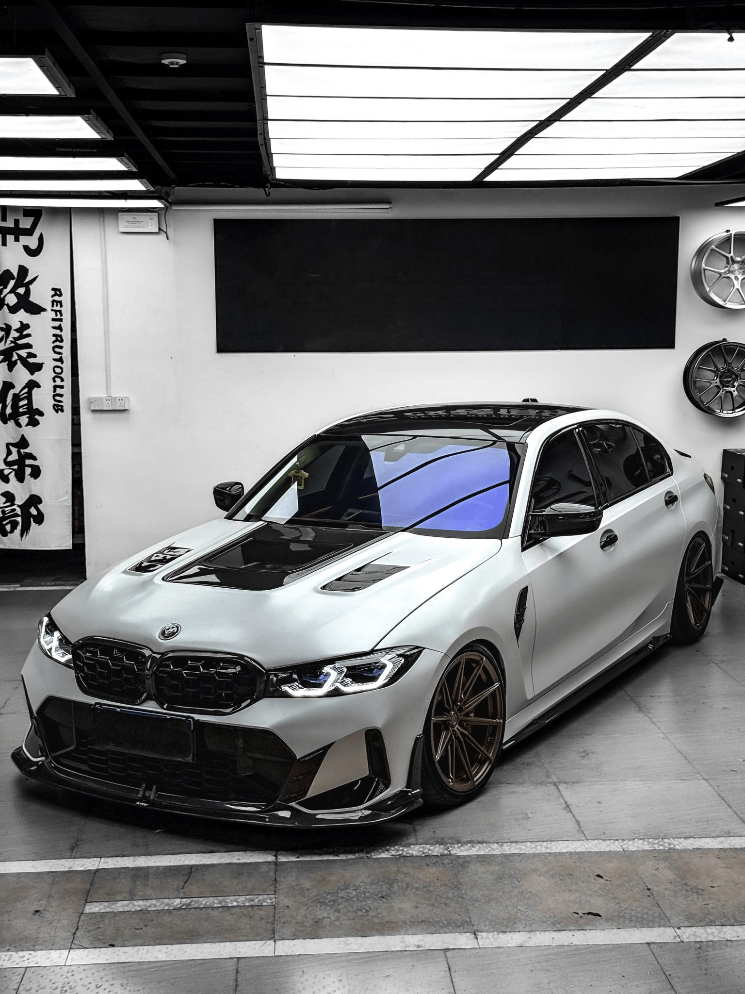 AERO CARBON - BMW 3 SERIES G20 LCI LED HEADLIGHTS G8X M3 M4 STYLE - Aero Carbon UK