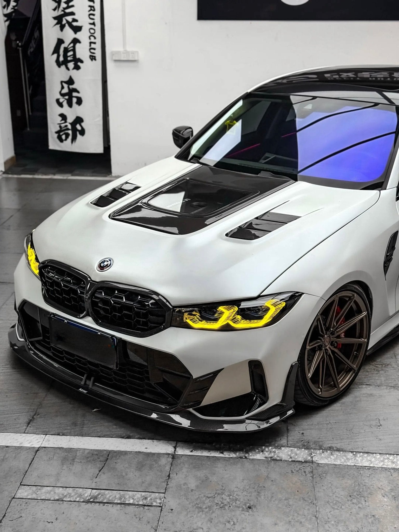 AERO CARBON - BMW 3 SERIES G20 LCI LED HEADLIGHTS G8X M3 M4 STYLE - Aero Carbon UK