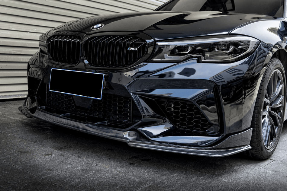 AERO CARBON - BMW 3 SERIES G20 PRE - LCI M2C BUMPER CARBON FIBER FRONT LIP - Aero Carbon UK