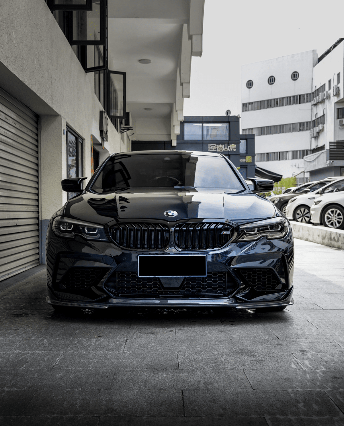 AERO CARBON - BMW 3 SERIES G20 PRE - LCI M2C BUMPER CARBON FIBER FRONT LIP - Aero Carbon UK