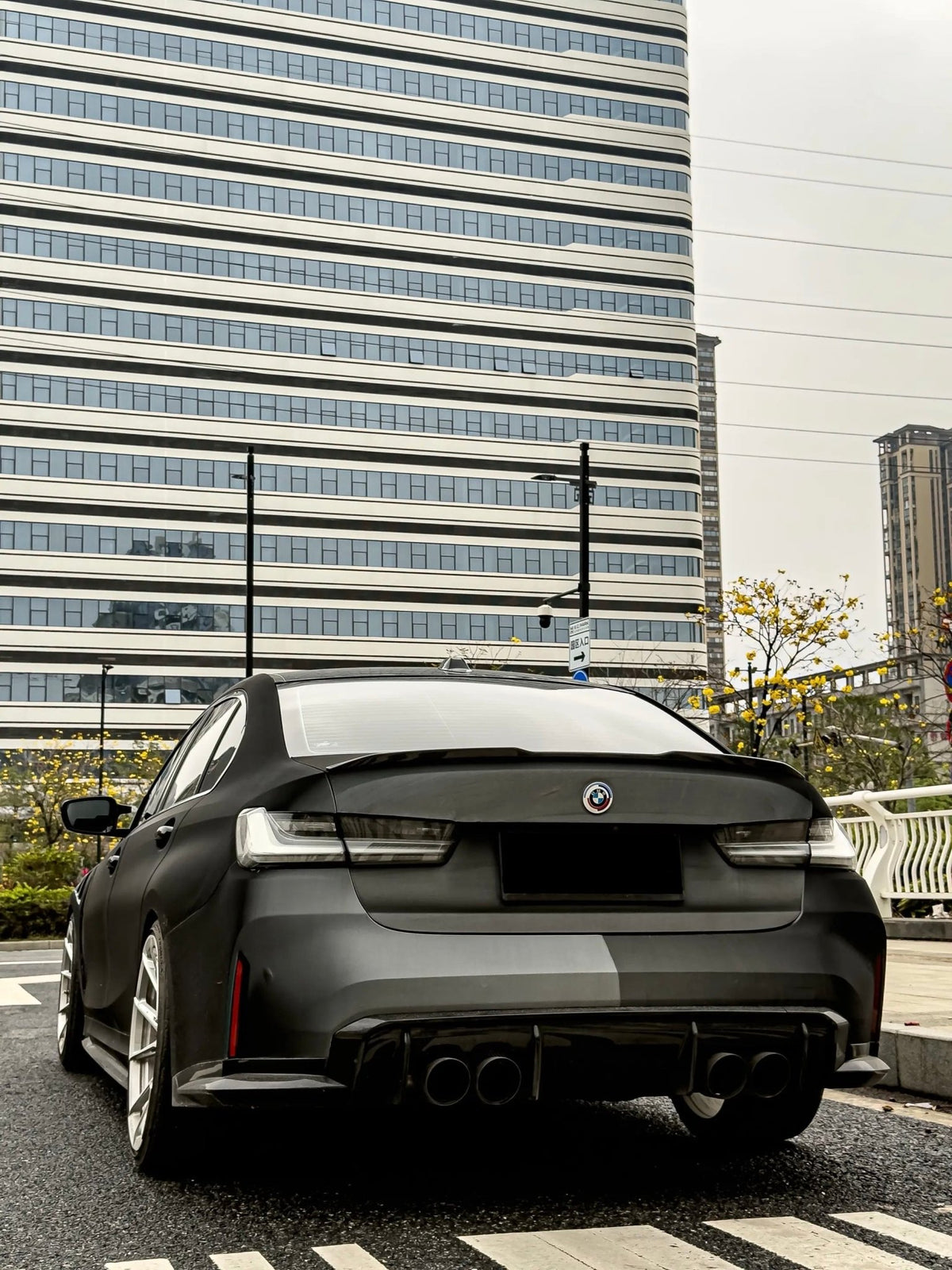 AERO CARBON - BMW 3 SERIES G20 REAR BUMPER CONVERSION M3 STYLE - Aero Carbon UK