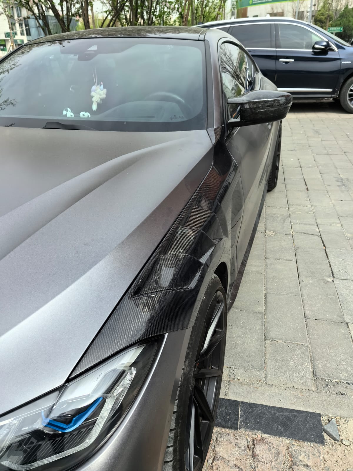 AERO CARBON - BMW 4 SERIES G22 CARBON FIBRE FRONT FENDER / SIDE WINGS - Aero Carbon UK