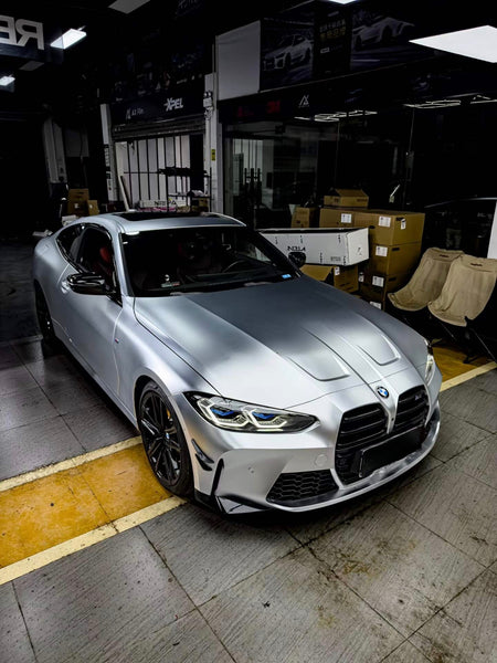 AERO CARBON - BMW 4 SERIES G22 / G23 CONVERSION BUMPER + HOOD BONNET M4 G8X STYLE - Aero Carbon UK