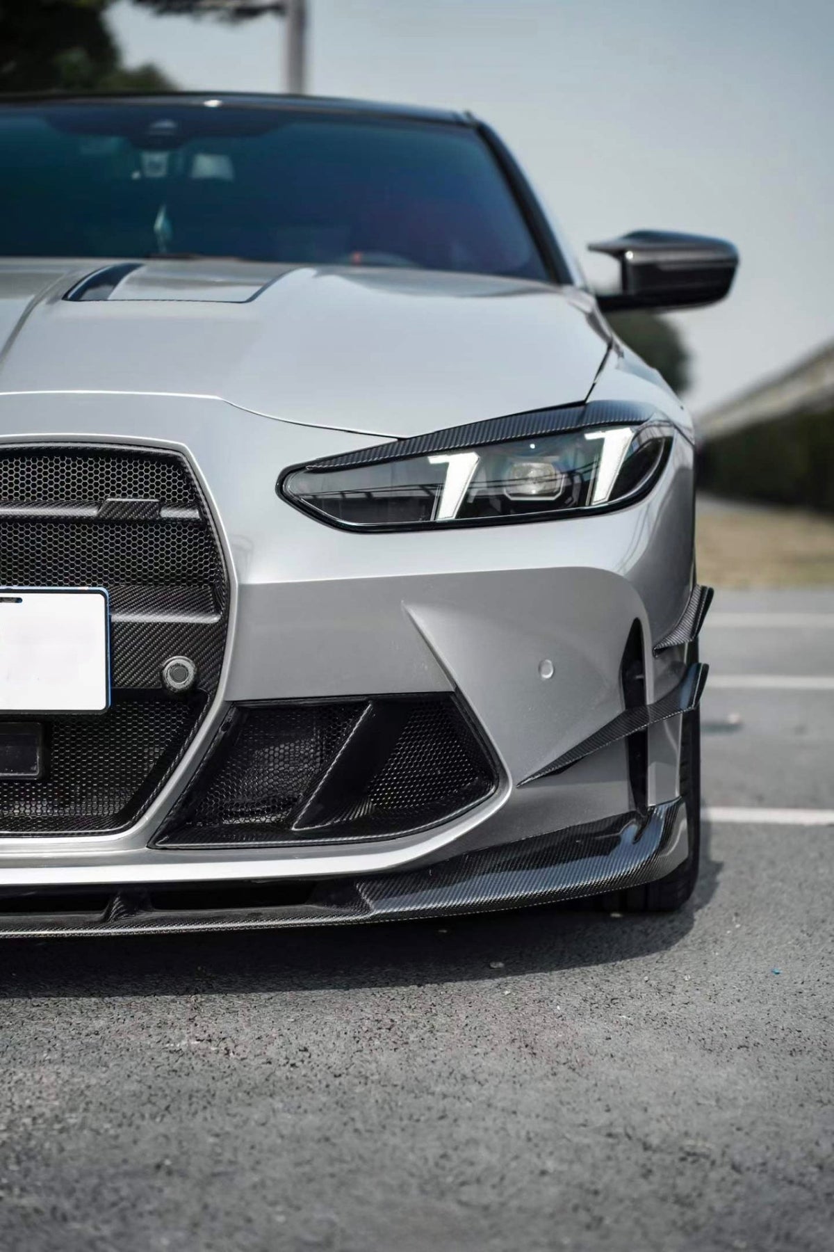 AERO CARBON - BMW 4 SERIES G22 / G23 CONVERSION BUMPER + HOOD BONNET M4 G8X STYLE - Aero Carbon UK