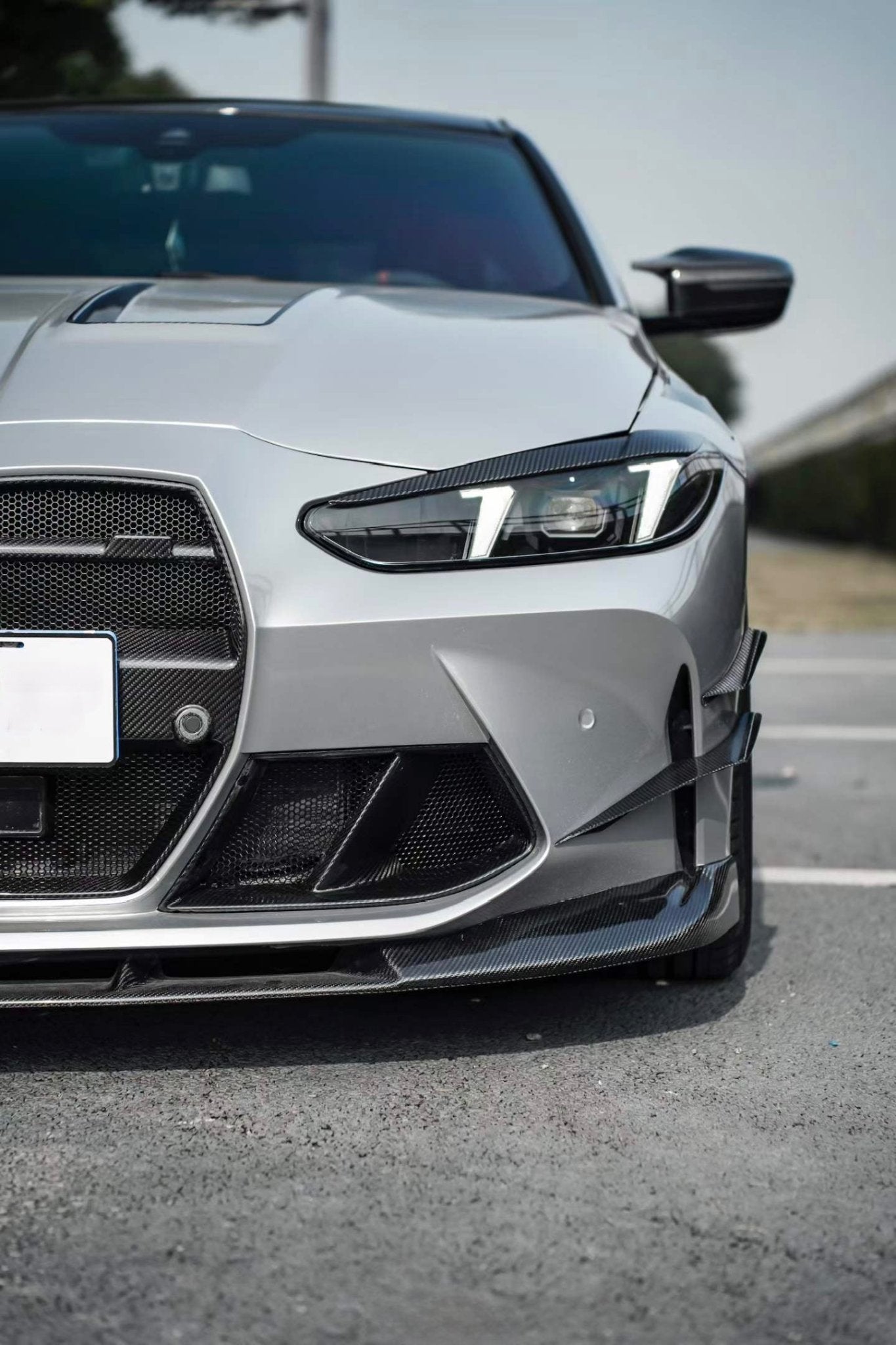 AERO CARBON - BMW 4 SERIES G22 / G23 CONVERSION BUMPER + HOOD BONNET M4 G8X STYLE - Aero Carbon UK