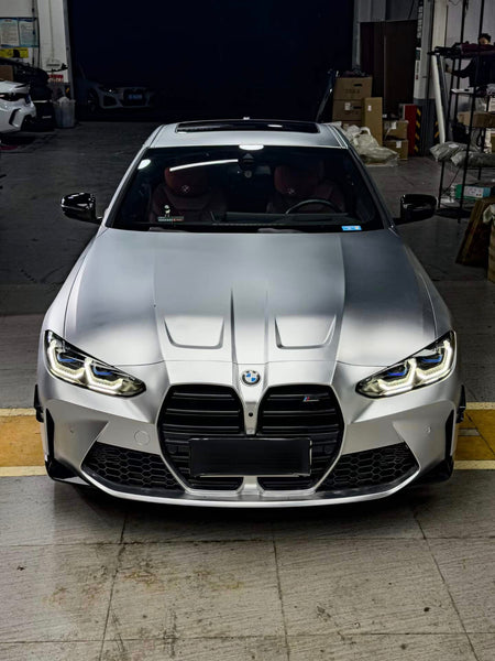 AERO CARBON - BMW 4 SERIES G22 / G23 CONVERSION BUMPER + HOOD BONNET M4 G8X STYLE - Aero Carbon UK