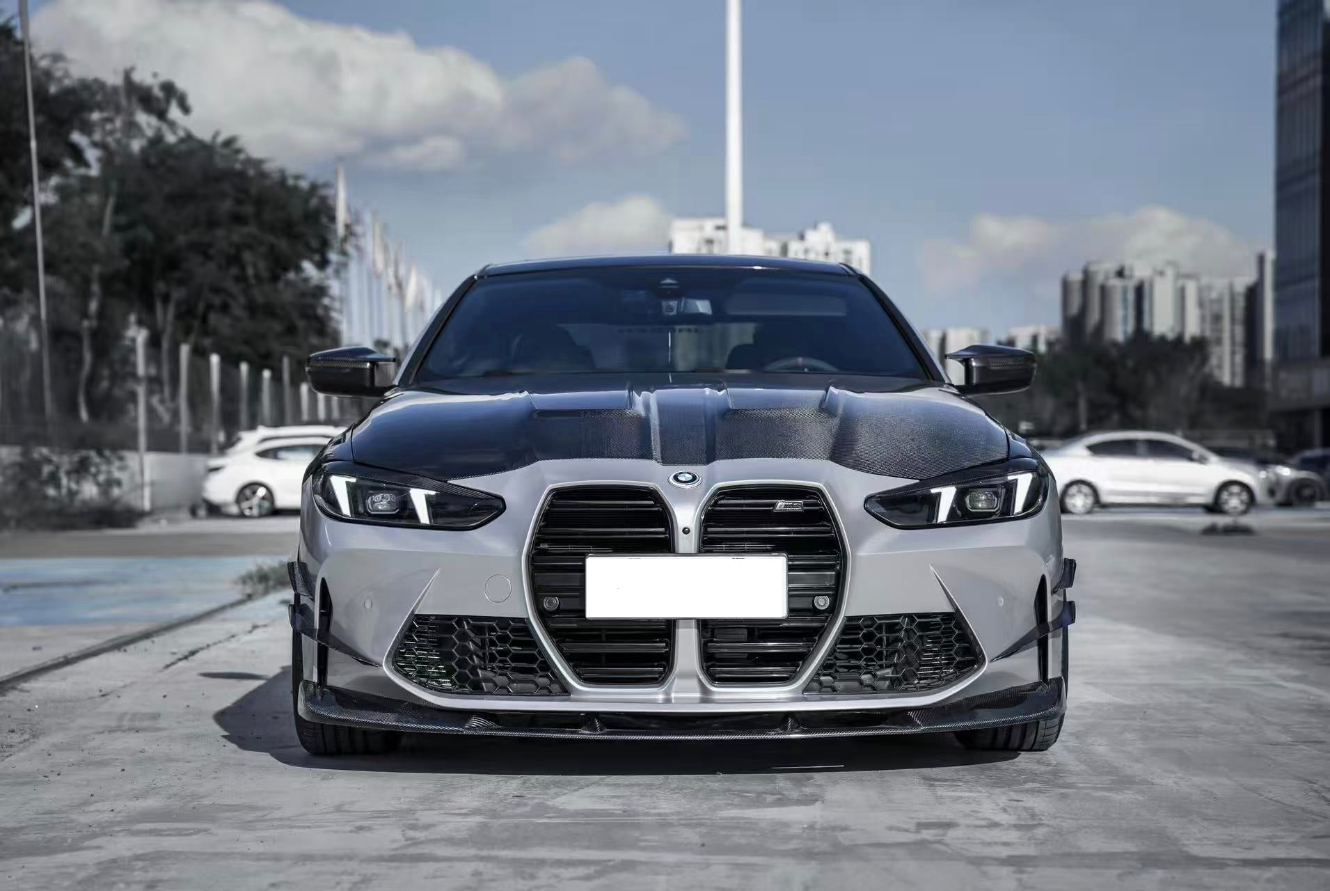 AERO CARBON - BMW 4 SERIES G22 / G23 CONVERSION BUMPER + HOOD BONNET M4 G8X STYLE - Aero Carbon UK