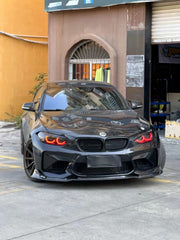 AERO CARBON - BMW M2 F87 ABS GLOSS BLACK MESH GRILLE - Aero Carbon UK