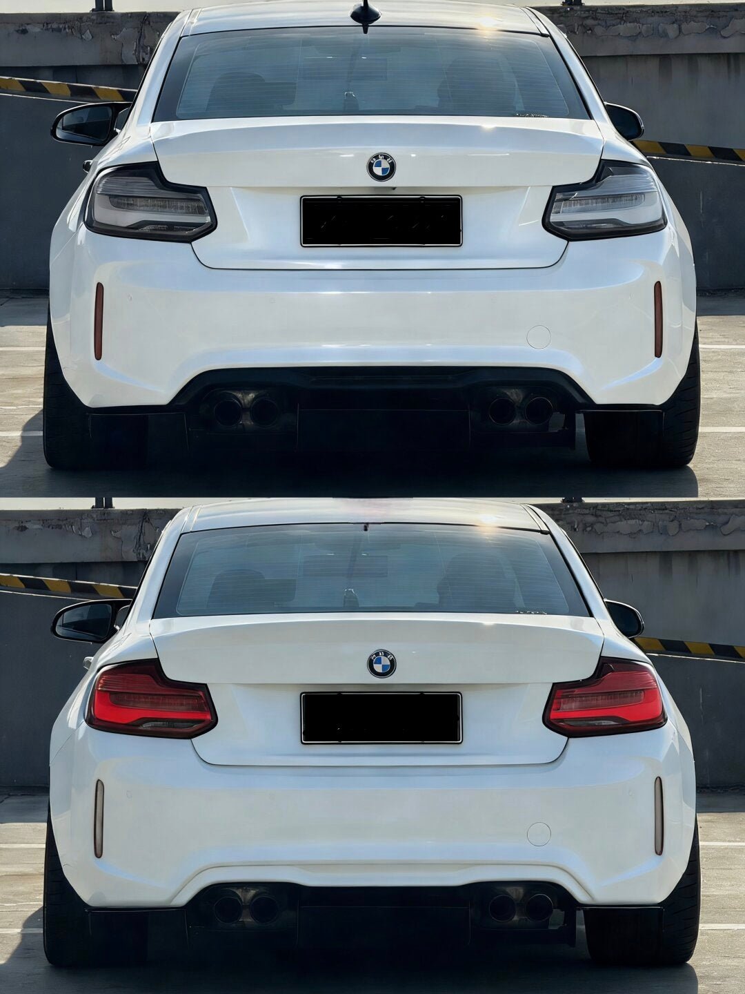 AERO CARBON - BMW M2 F87 CLEAR TAIL LIGHTS - Aero Carbon UK