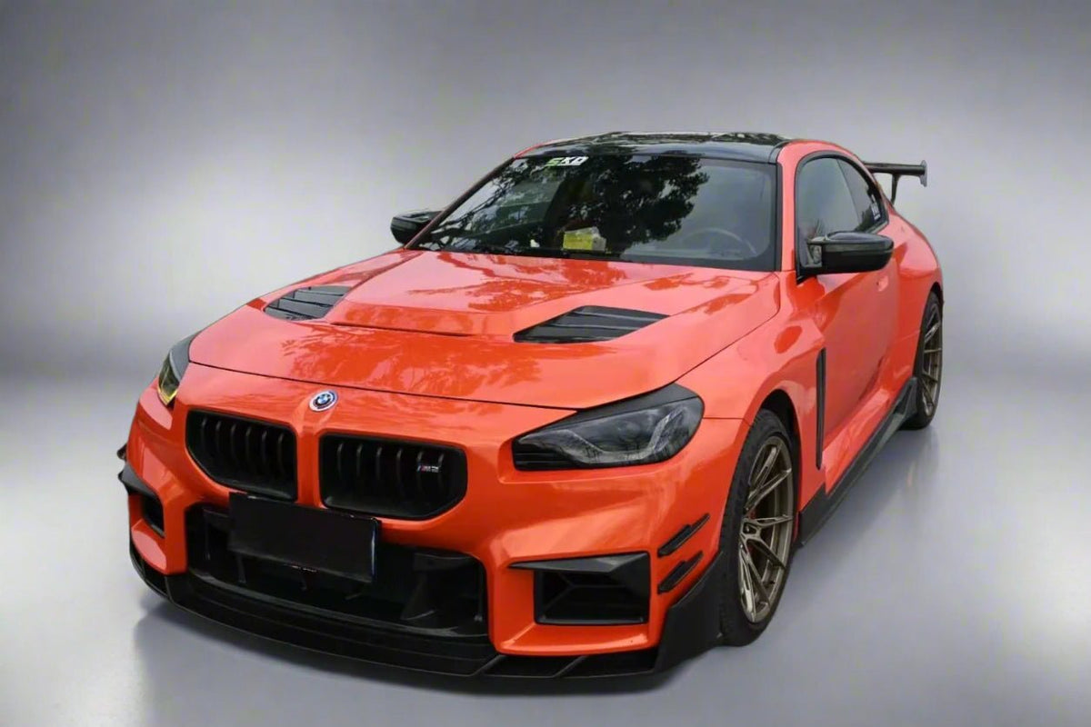 AERO CARBON - BMW M2 G87 CARBON FIBER FRONT LIP VS STYLE - Aero Carbon UK