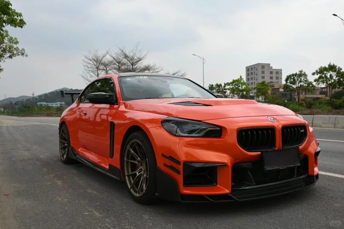 AERO CARBON - BMW M2 G87 CARBON FIBER FRONT LIP VS STYLE - Aero Carbon UK