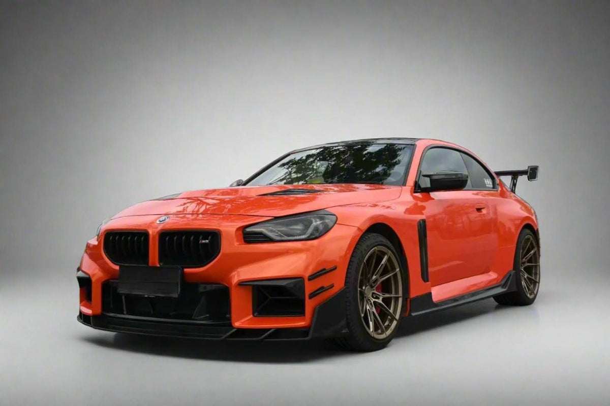 AERO CARBON - BMW M2 G87 CARBON FIBER FRONT LIP VS STYLE - Aero Carbon UK