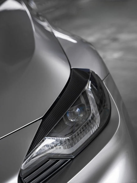 AERO CARBON - BMW M2 G87 CARBON FIBER HEADLIGHT EYE BROW TRIMS - Aero Carbon UK