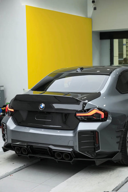 AERO CARBON - BMW M2 G87 CARBON FIBER REAR DIFFUSER VS STYLE - Aero Carbon UK