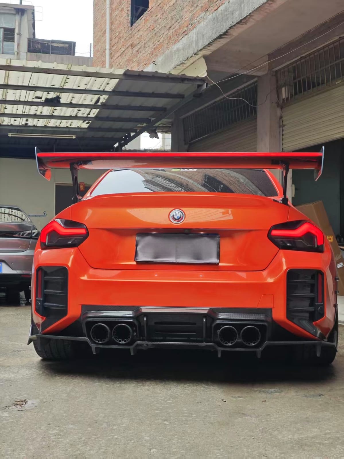 AERO CARBON - BMW M2 G87 CARBON FIBER REAR DIFFUSER VS STYLE - Aero Carbon UK