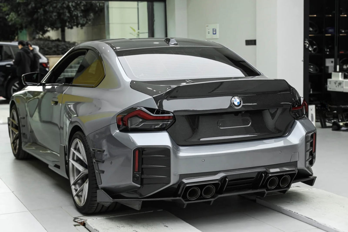 AERO CARBON - BMW M2 G87 CARBON FIBER REAR DIFFUSER VS STYLE - Aero Carbon UK