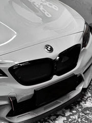 AERO CARBON - BMW M2C F87 ABS GLOSS BLACK MESH GRILLE - Aero Carbon UK