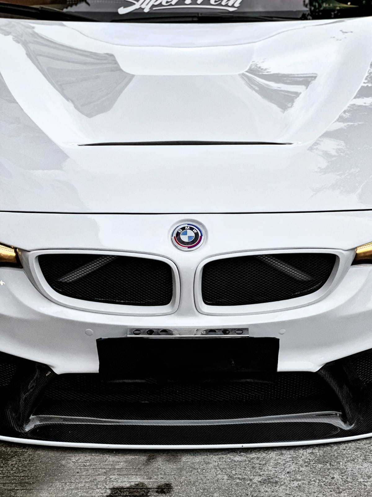 AERO CARBON - BMW M3 F80 / M4 F82 ABS PLASTIC LCI MESH GRILL - Aero Carbon UK