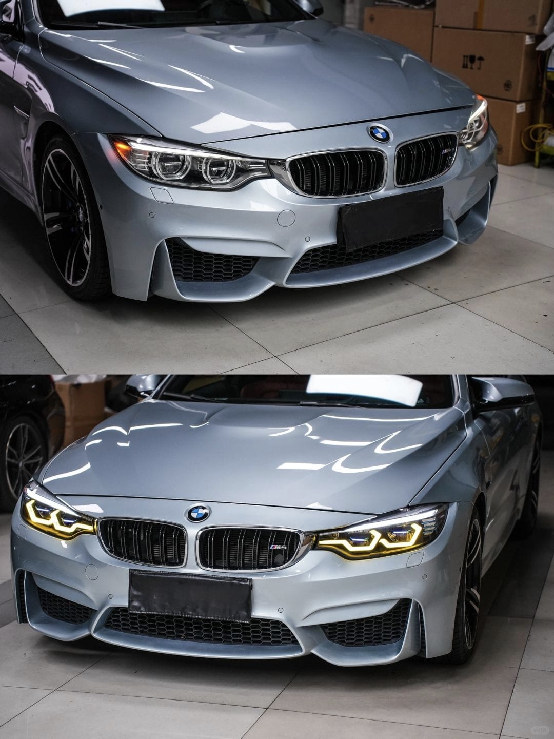 AERO CARBON - BMW M3 F80 / M4 F82 OS STYLE HEADLIGHTS - Aero Carbon UK