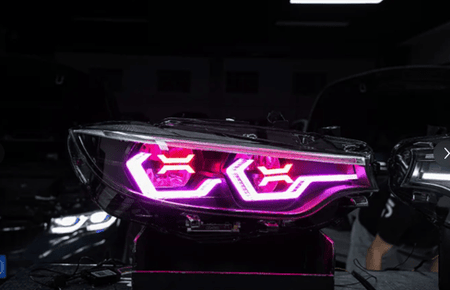 AERO CARBON - BMW M3 F80 / M4 F82 OS XX STYLE HEADLIGHTS - Aero Carbon UK