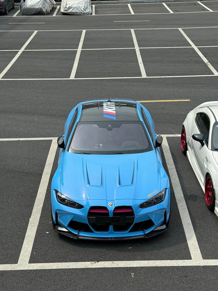 AERO CARBON - BMW M3 G80 M4 G82 CARBON FIBER FRONT LIP AD STYLE - Aero Carbon UK