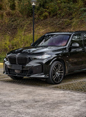 AERO CARBON - BMW X5 G05 LCI CARBON FIBRE FRONT LIP IV STYLE - Aero Carbon UK