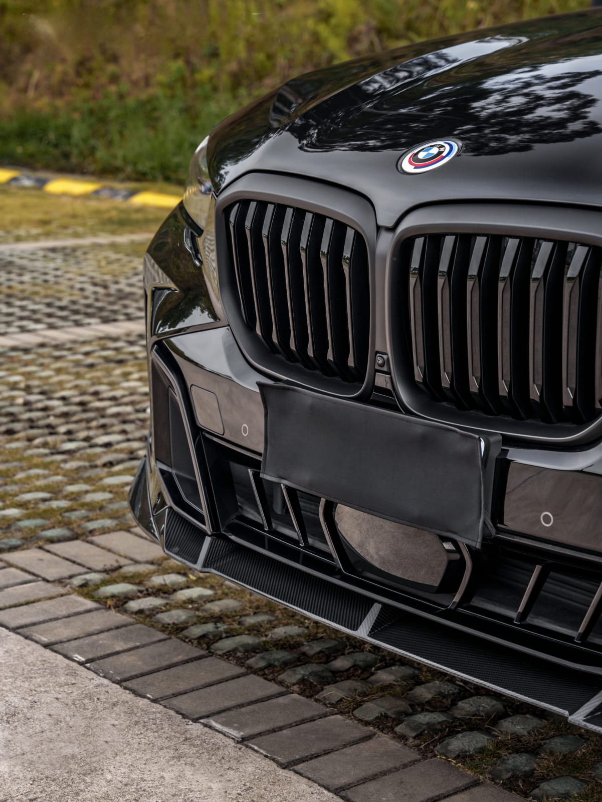 AERO CARBON - BMW X5 G05 LCI CARBON FIBRE FRONT LIP IV STYLE - Aero Carbon UK