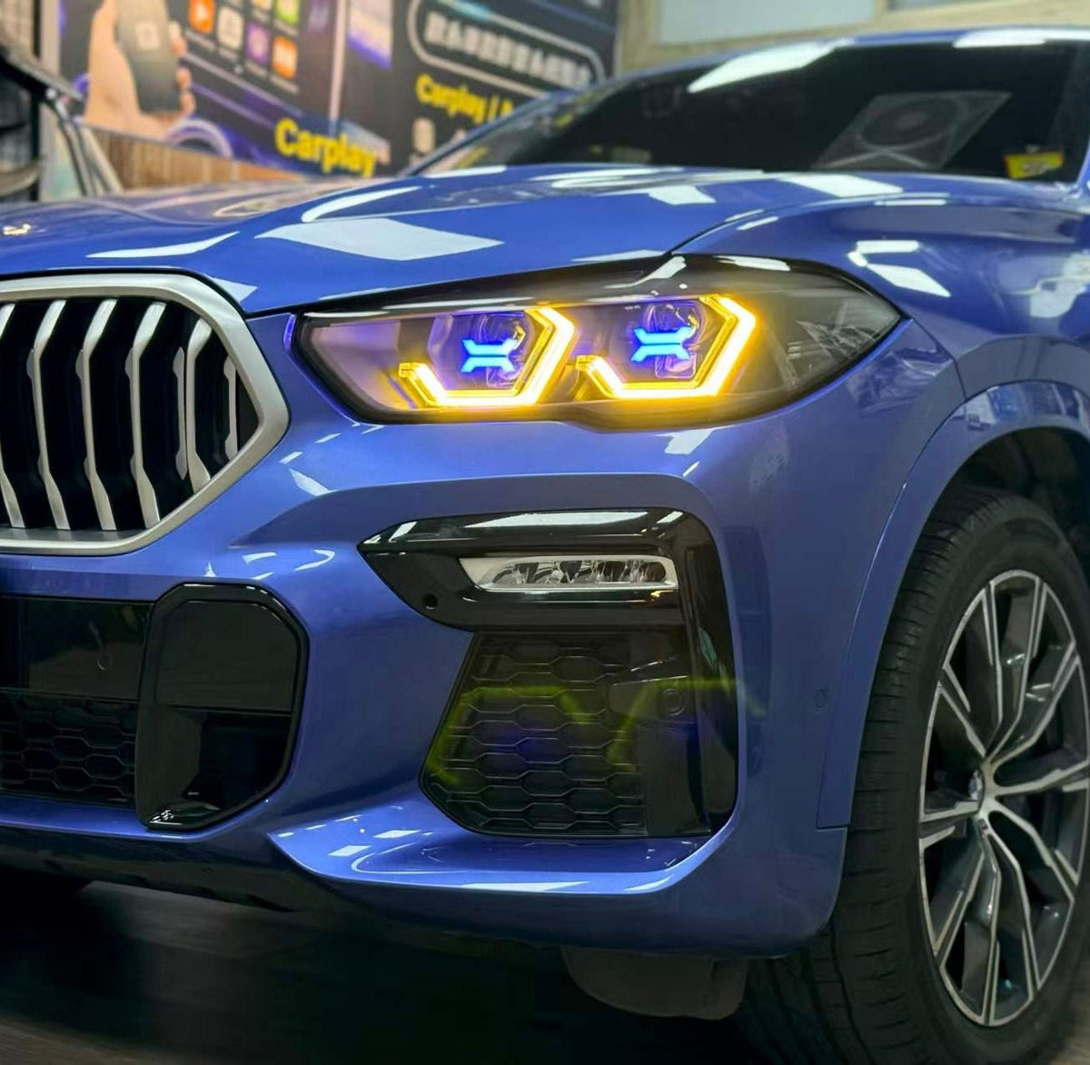 AERO CARBON - BMW X6 G06 / X6M F96 LASER HEADLIGHTS XX STYLE - Aero Carbon UK