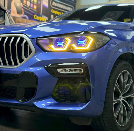AERO CARBON - BMW X6 G06 / X6M F96 LASER HEADLIGHTS XX STYLE - Aero Carbon UK