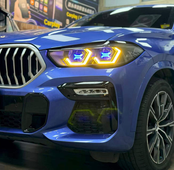 AERO CARBON - BMW X6 G06 / X6M F96 LASER HEADLIGHTS XX STYLE