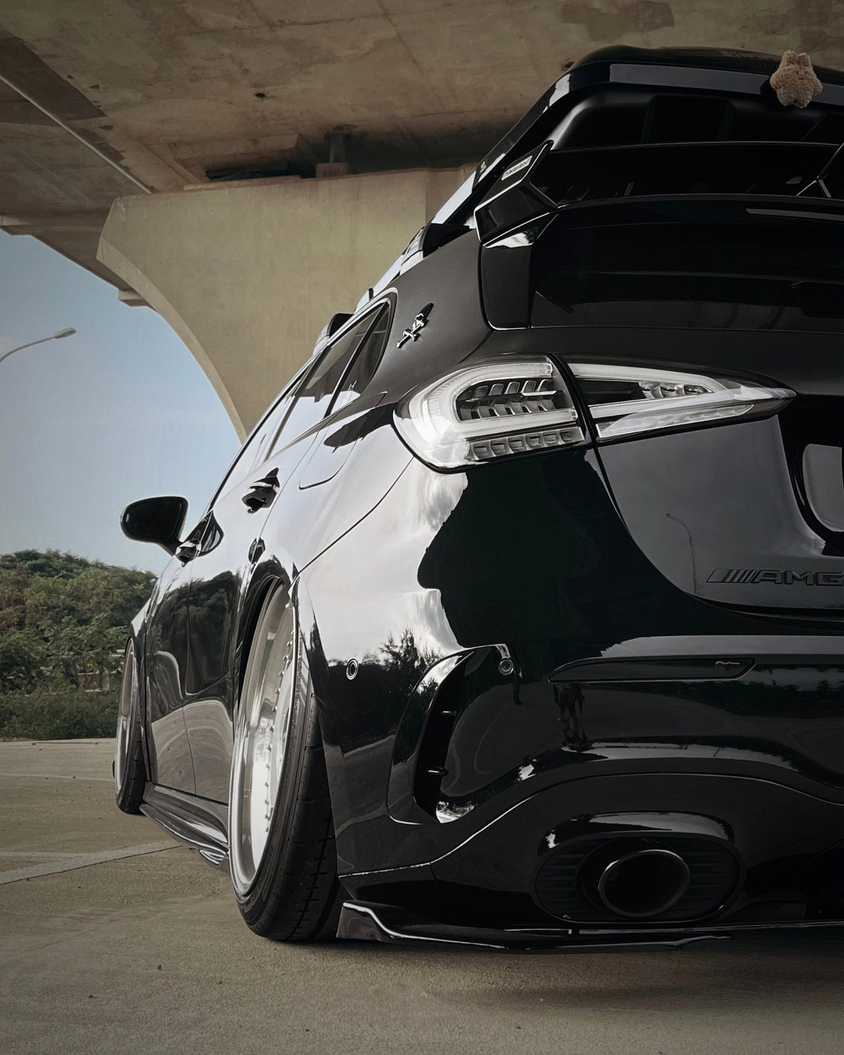 AERO CARBON - MERCEDES BENZ A CLASS A35 A45 W177 CLEAR TAIL LIGHTS - Aero Carbon UK