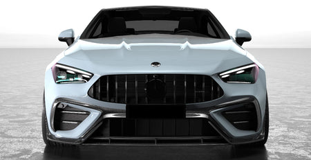 AERO CARBON - MERCEDES BENZ CLE53 DRY CARBON FIBRE FRONT LIP - Aero Carbon UK