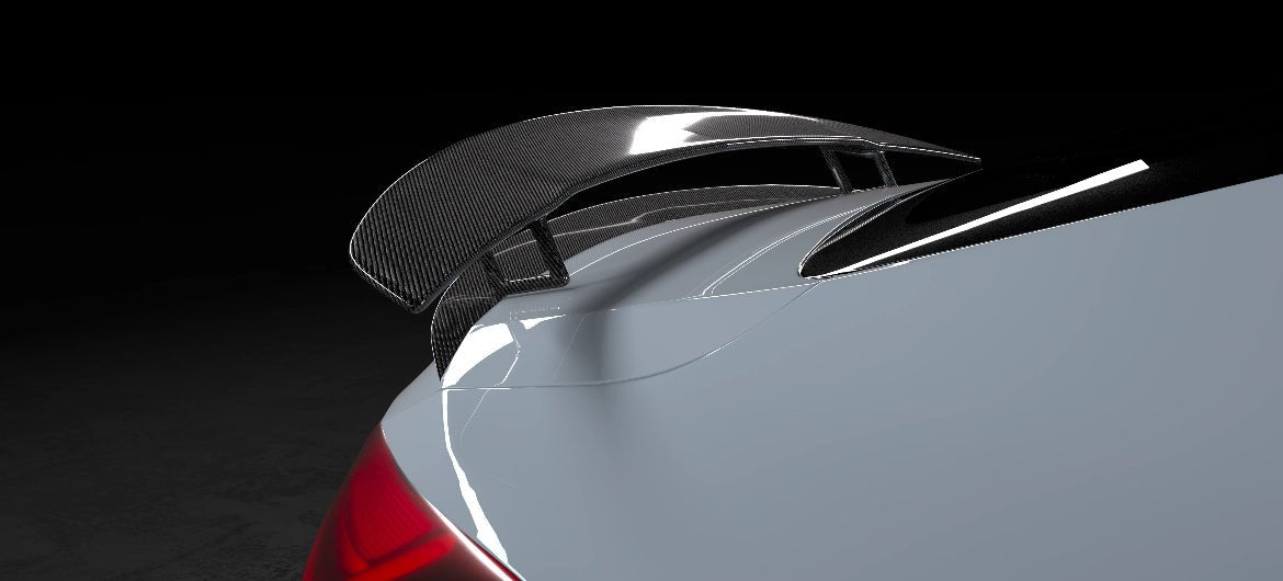 AERO CARBON - MERCEDES BENZ CLE53 DRY CARBON FIBRE REAR SPOILER - Aero Carbon UK