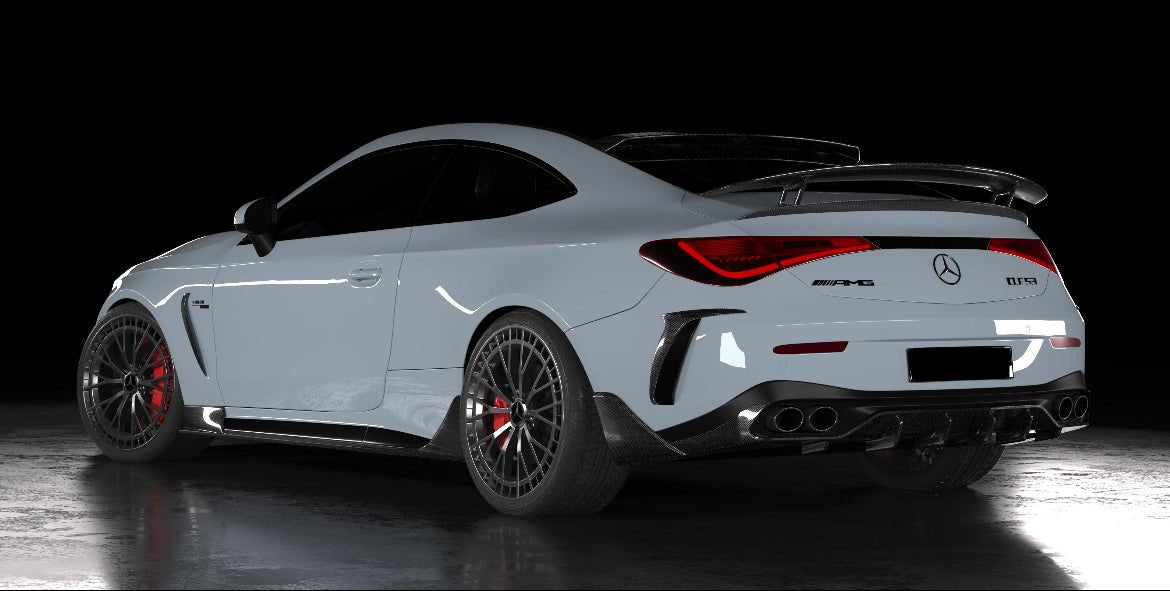 AERO CARBON - MERCEDES BENZ CLE53 DRY CARBON FIBRE REAR SPOILER - Aero Carbon UK