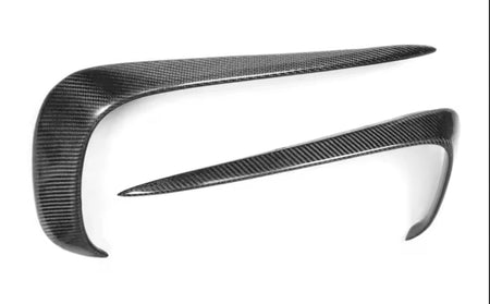 AERO CARBON - PORSCHE CAYENNE COUPE 9Y3 CARBON FIBRE FRONT CANARDS - Aero Carbon UK