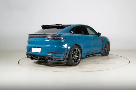 AERO CARBON - PORSCHE CAYENNE COUPE 9Y3 DRY CARBON FIBER REAR TOP ROOF SPOILER - Aero Carbon UK