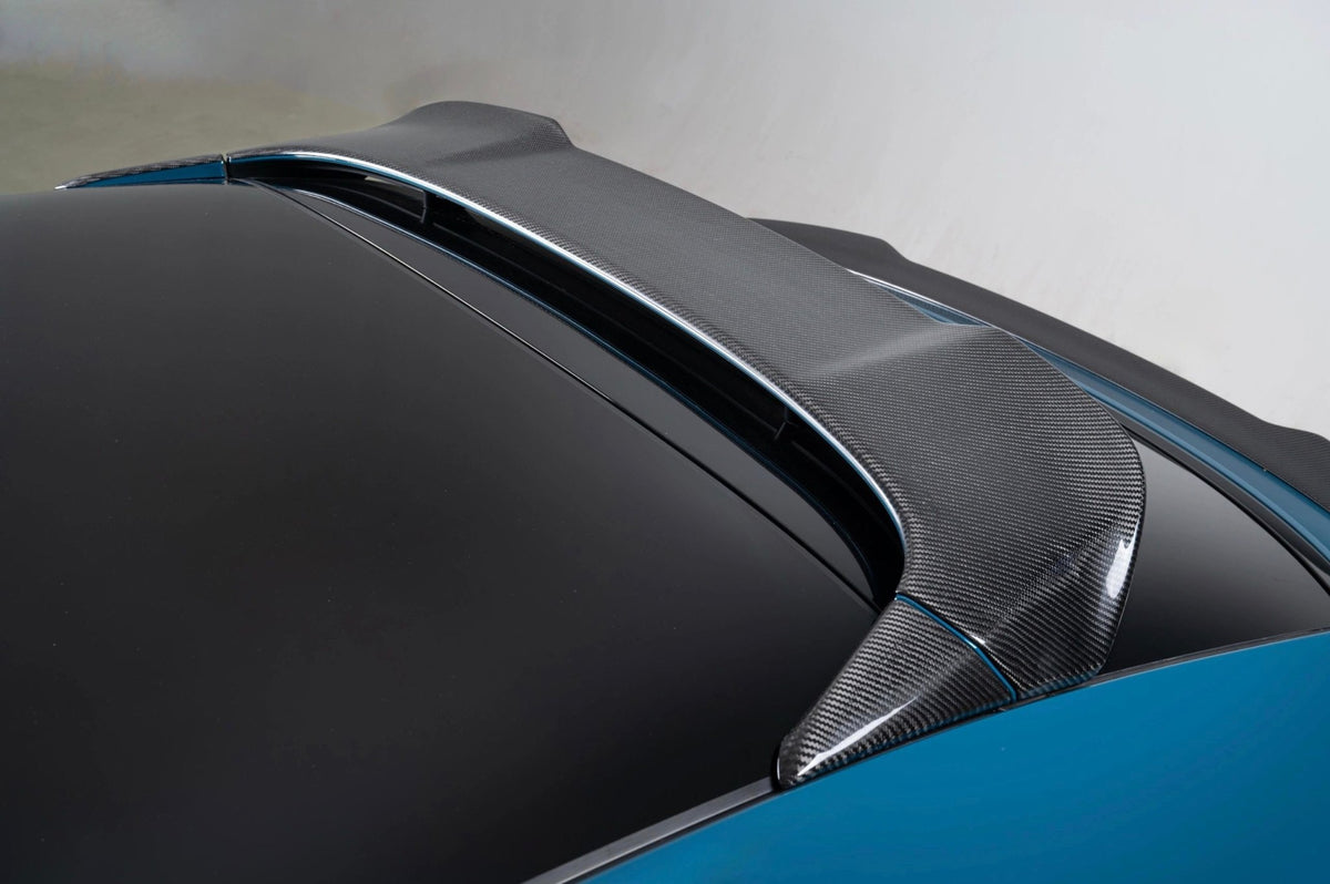 AERO CARBON - PORSCHE CAYENNE COUPE 9Y3 DRY CARBON FIBER REAR TOP ROOF SPOILER - Aero Carbon UK