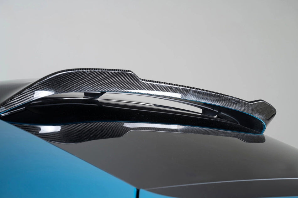 AERO CARBON - PORSCHE CAYENNE COUPE 9Y3 DRY CARBON FIBER REAR TOP ROOF SPOILER - Aero Carbon UK
