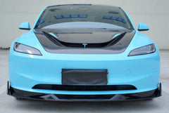 AERO CARBON - TESLA MODEL 3 HIGHLAND 2024+ DRY CARBON FIBRE HOOD BONNET - Aero Carbon UK