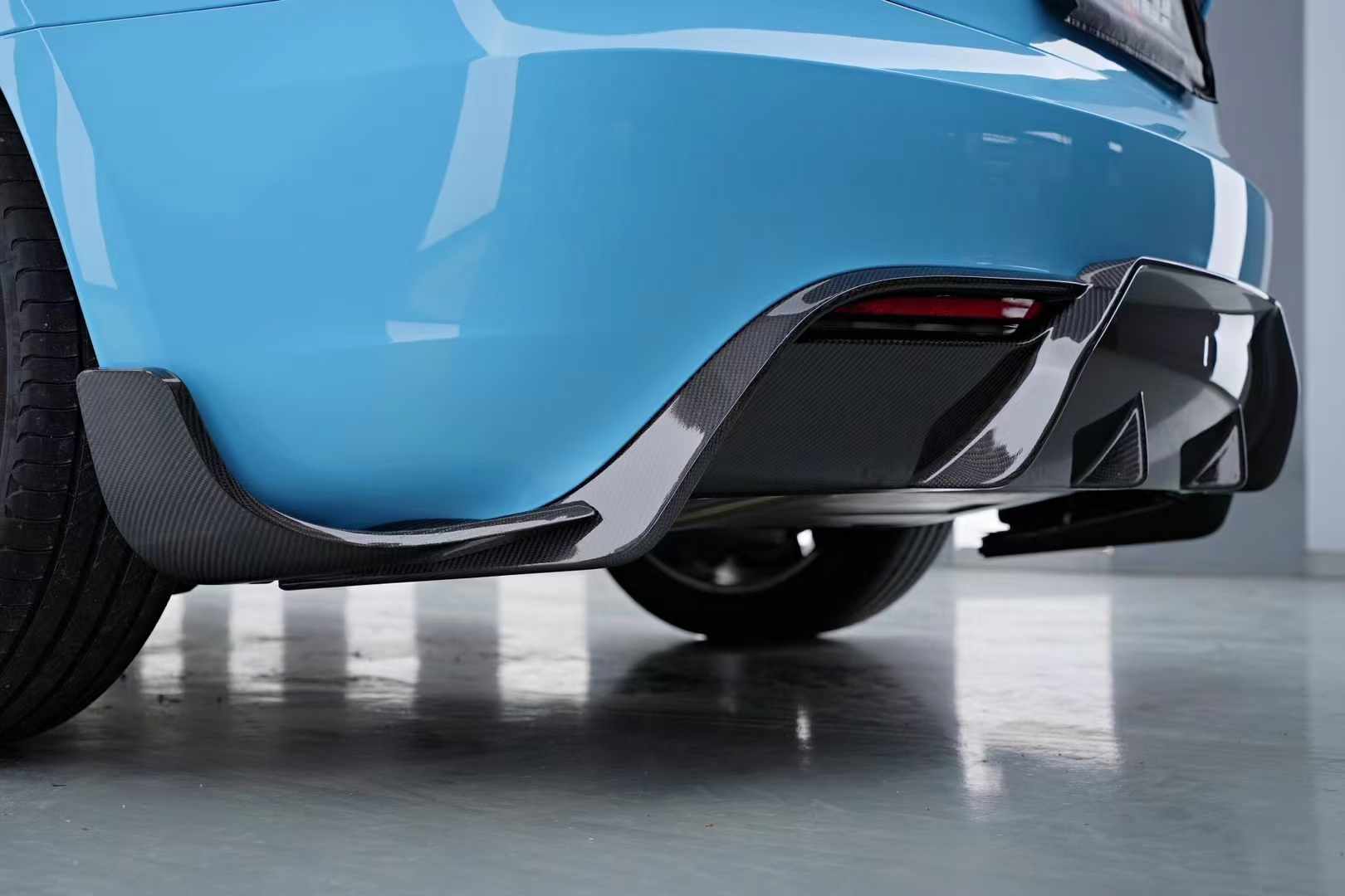 AERO CARBON - TESLA MODEL 3 HIGHLAND 2024+ DRY CARBON FIBRE REAR DIFFUSER - Aero Carbon UK