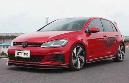 AERO CARBON - VOLKSWAGEN GOLF GTI & GOLF R MK7 MK7.5 GLOSS BLACK SIDE SKIRTS - Aero Carbon UK