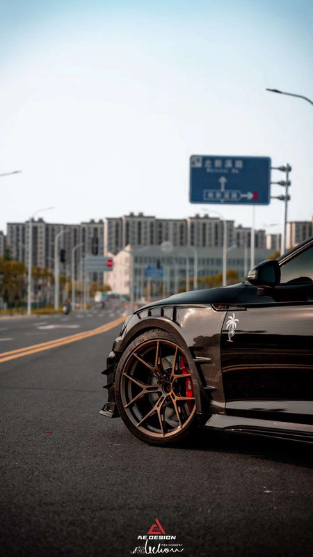 AERO DESIGN - AUDI RS5 B9.5 DRY CARBON SIDE FENDERS - Aero Carbon UK