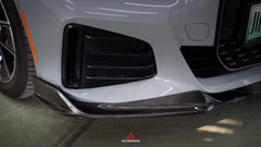 AERO DESIGN - BMW 4 SERIES I4 G26 DRY CARBON FIBRE FRONT LIP - Aero Carbon UK