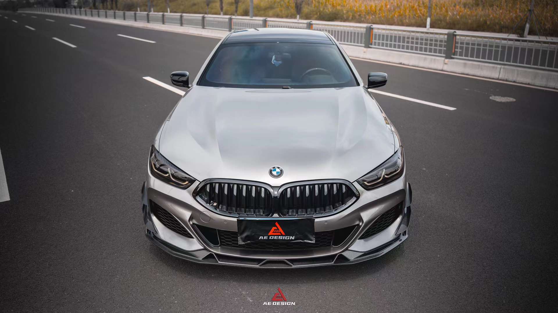 AERO DESIGN - BMW 8 SERIES G14 G15 G16 CARBON FIBRE FRONT LIP - Aero Carbon UK