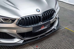 AERO DESIGN - BMW 8 SERIES G14 G15 G16 CARBON FIBRE FRONT LIP - Aero Carbon UK