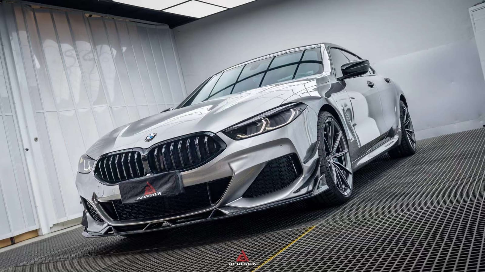 AERO DESIGN - BMW 8 SERIES G14 G15 G16 CARBON FIBRE FRONT LIP - Aero Carbon UK