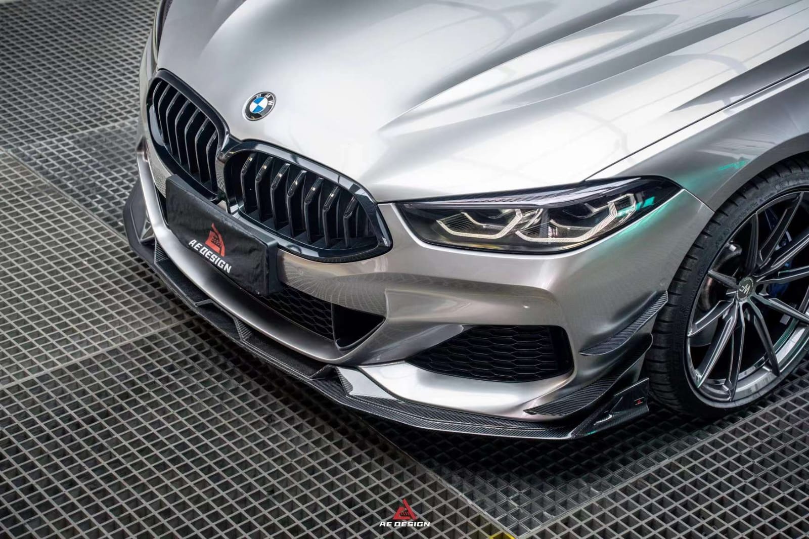 AERO DESIGN - BMW 8 SERIES G14 G15 G16 CARBON FIBRE FRONT LIP - Aero Carbon UK