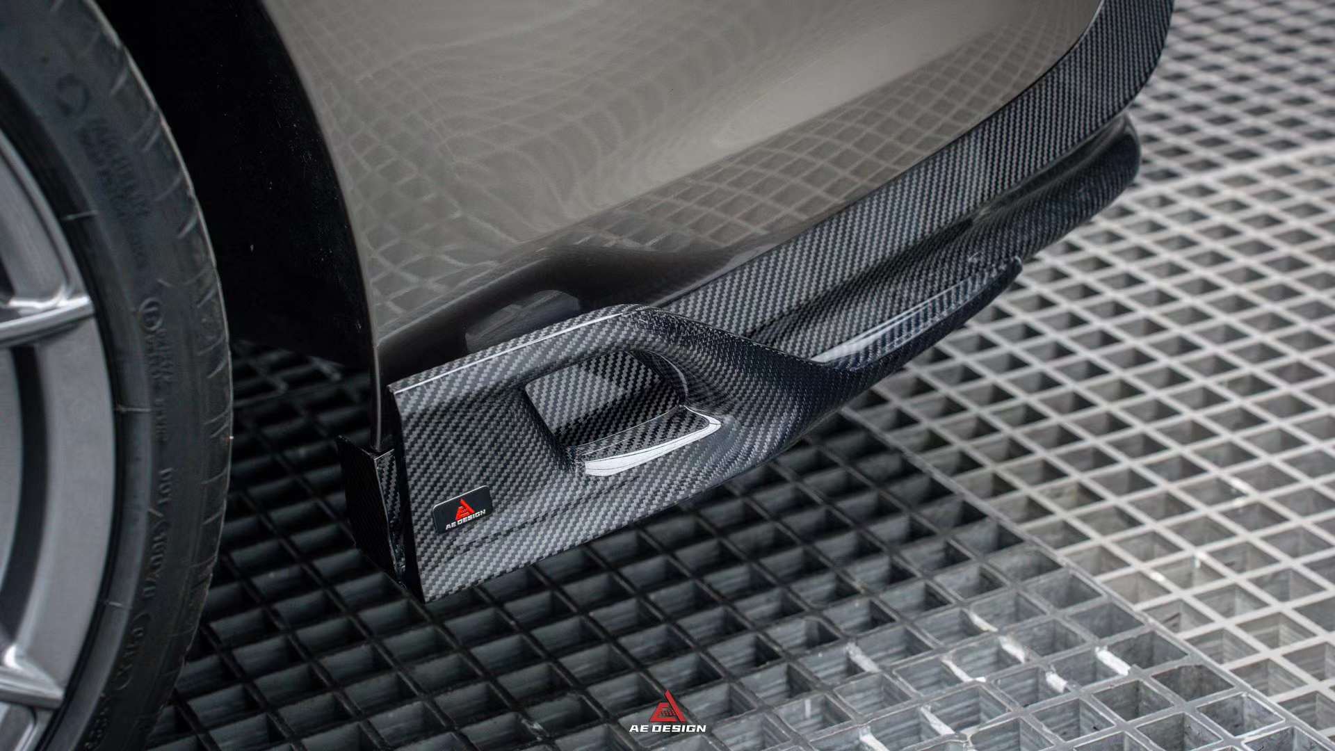 AERO DESIGN - BMW 8 SERIES G16 GRAN COUPE CARBON FIBRE LED REAR DIFFUSER - Aero Carbon UK