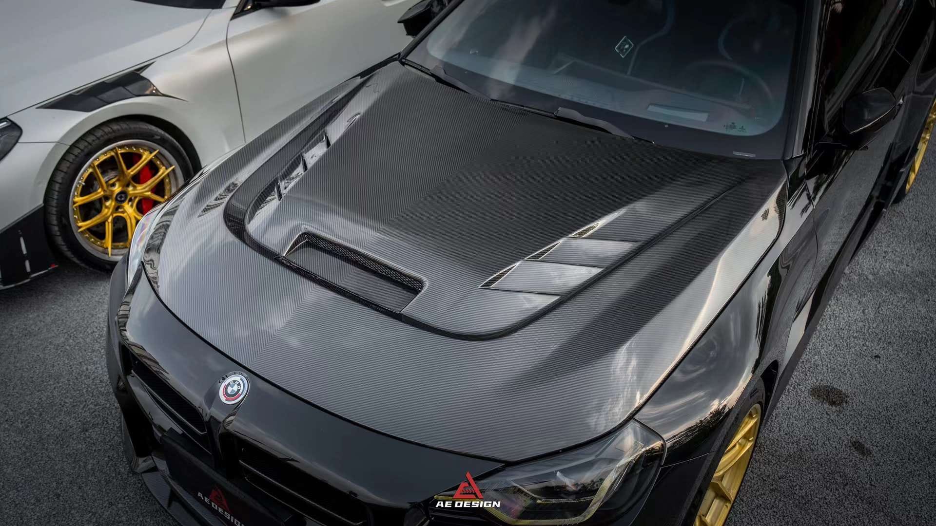 AERO DESIGN - BMW M2 G87 / 2 SERIES G42 DRY CARBON FIBRE FRONT HOOD BONNET - Aero Carbon UK